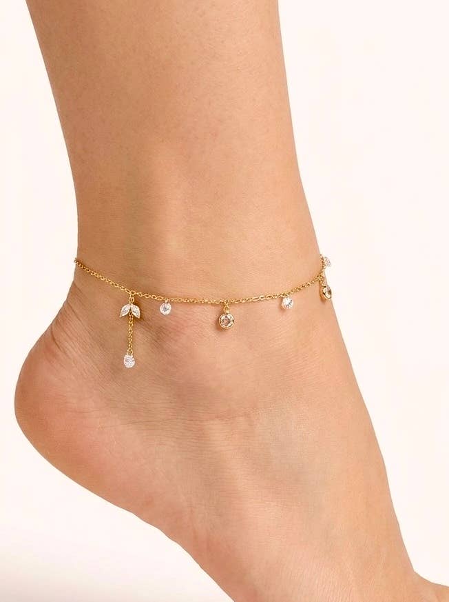 Chaînes de chevilles en acier inoxydable 624AQ72