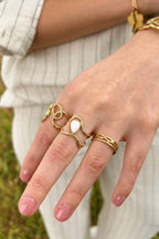 Bague en acier inoxydable 424RX139