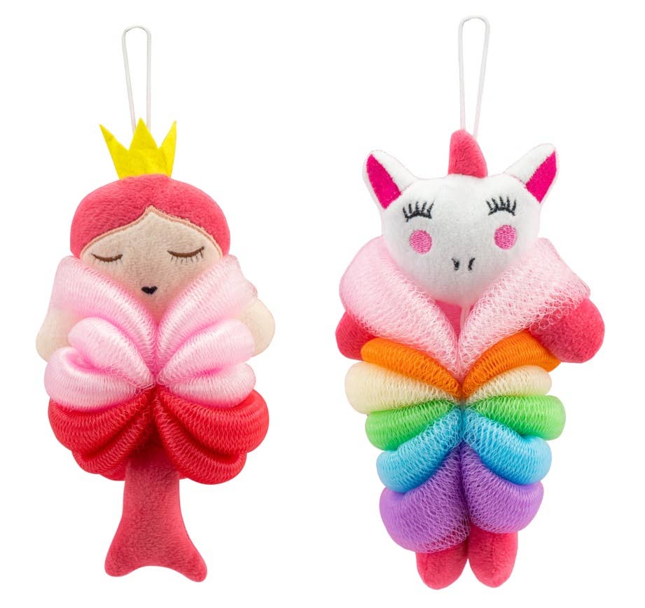 Éponge Martinelia en forme de sirène et licorne