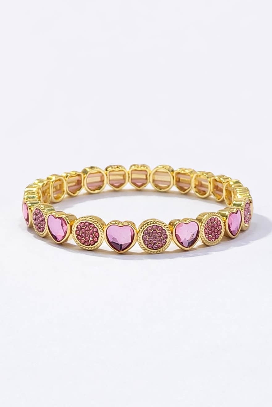 Bracelet strassé coloré 324CP20