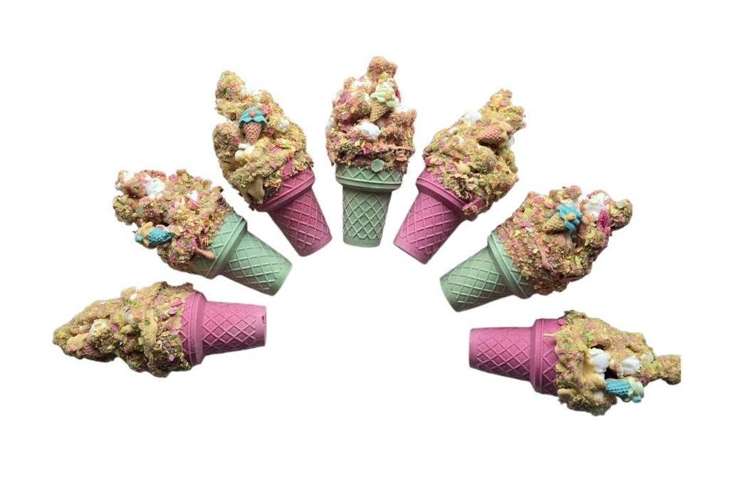 ICE - Sweet Crunchy Bit, cornet de glace créatif sans glace