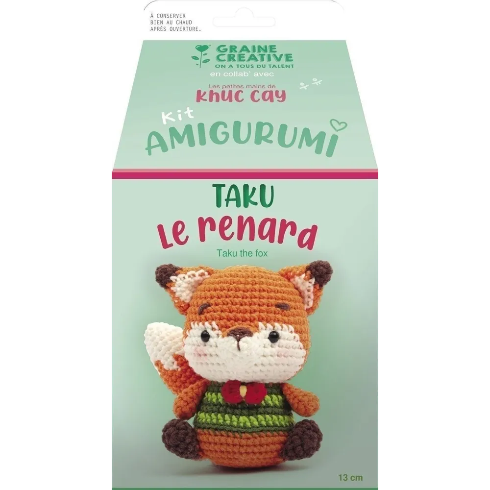Kit Amigurumi Taku le renard