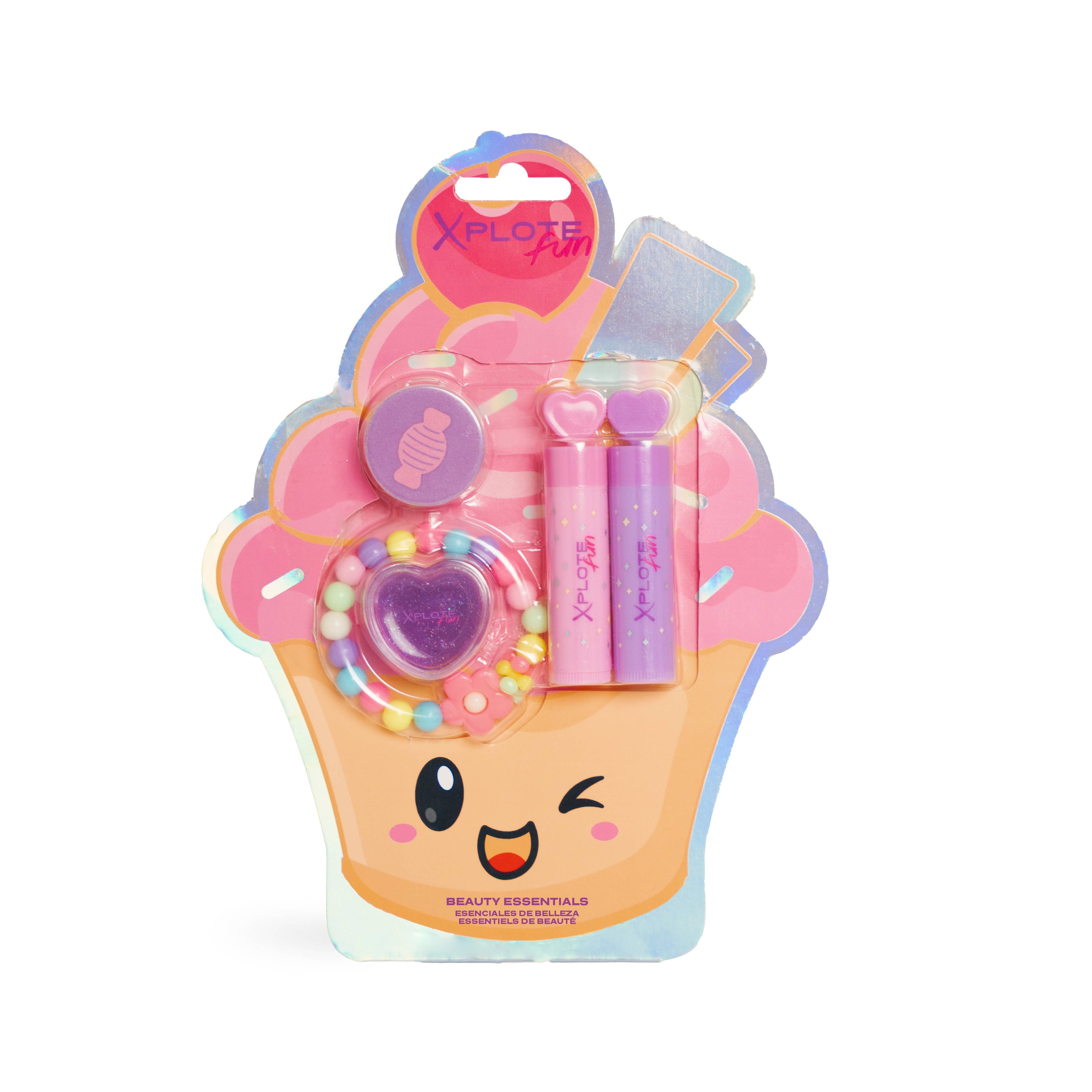 XPLOTE FUN YUMMY CUPCAKE BEAUTY ESSENTIALS