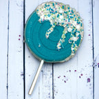 Boule de bain Lollipop bleu sarcelle