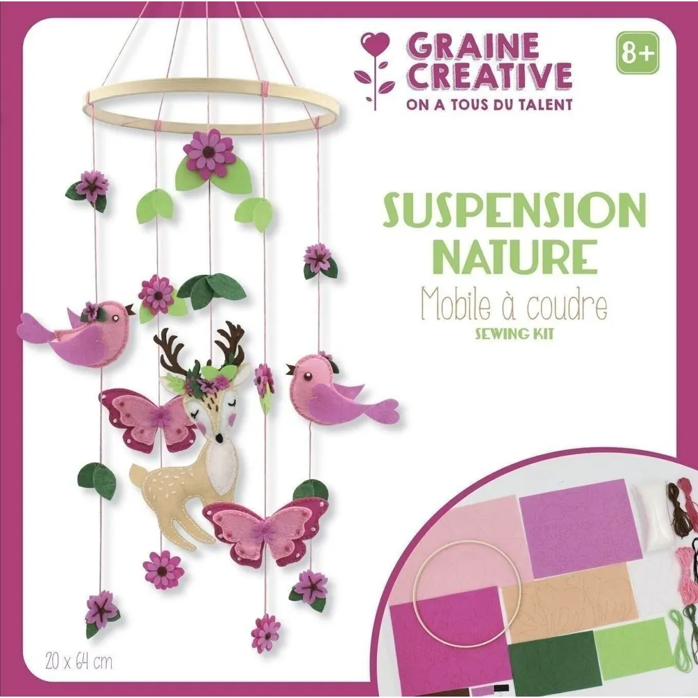 Kit Mobile à coudre nature