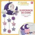 Kit Mobile à coudre licorne