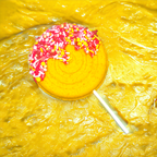 Bombe de bain Lollipop - Jaune