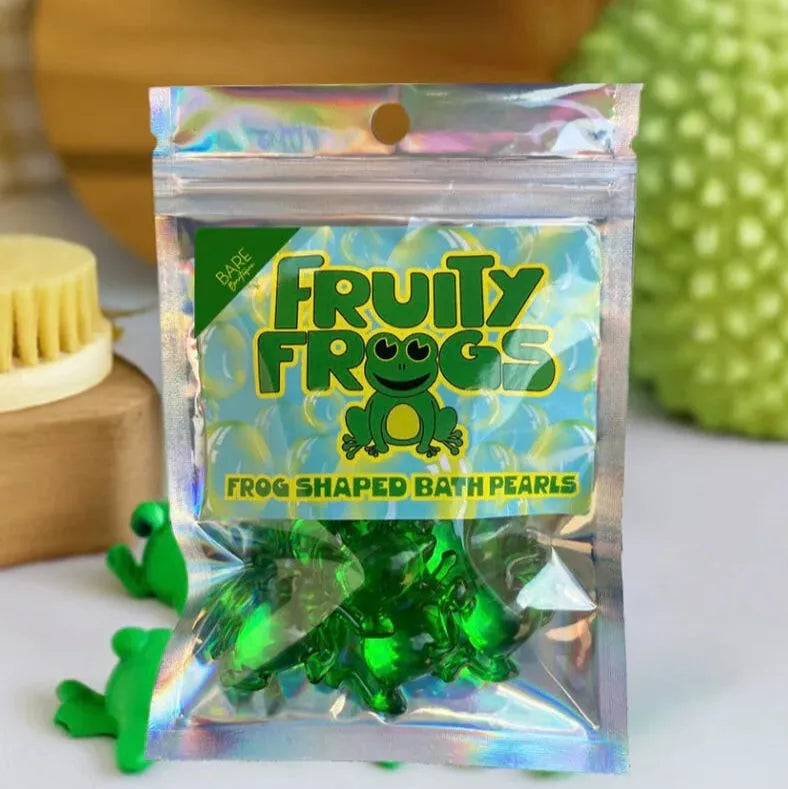 Perles de bain grenouille