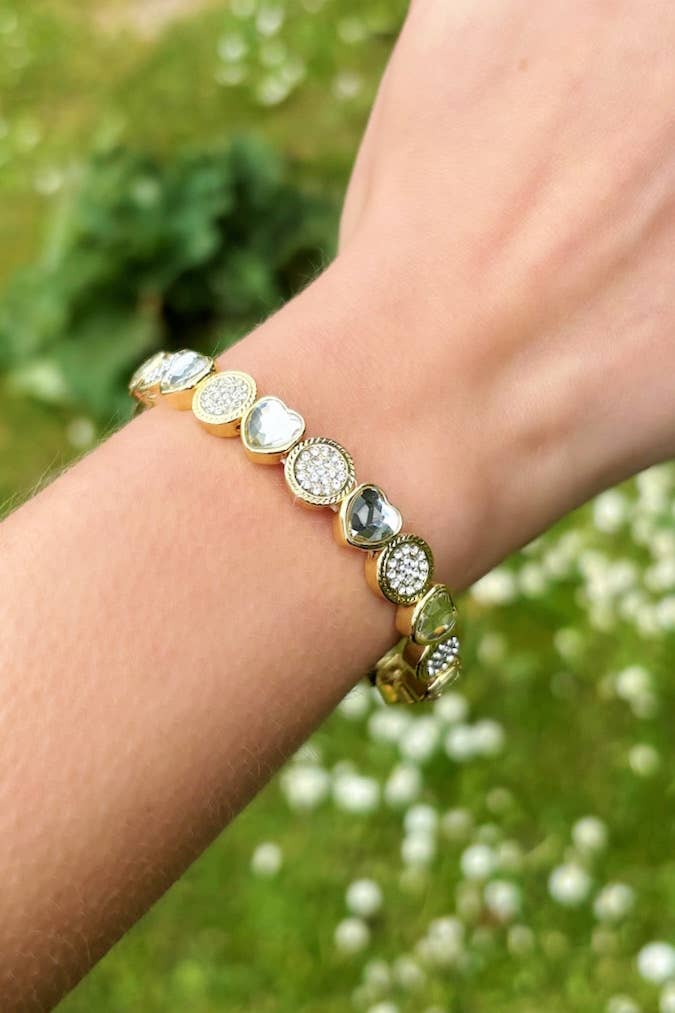 Bracelet strassé coloré 324CP20