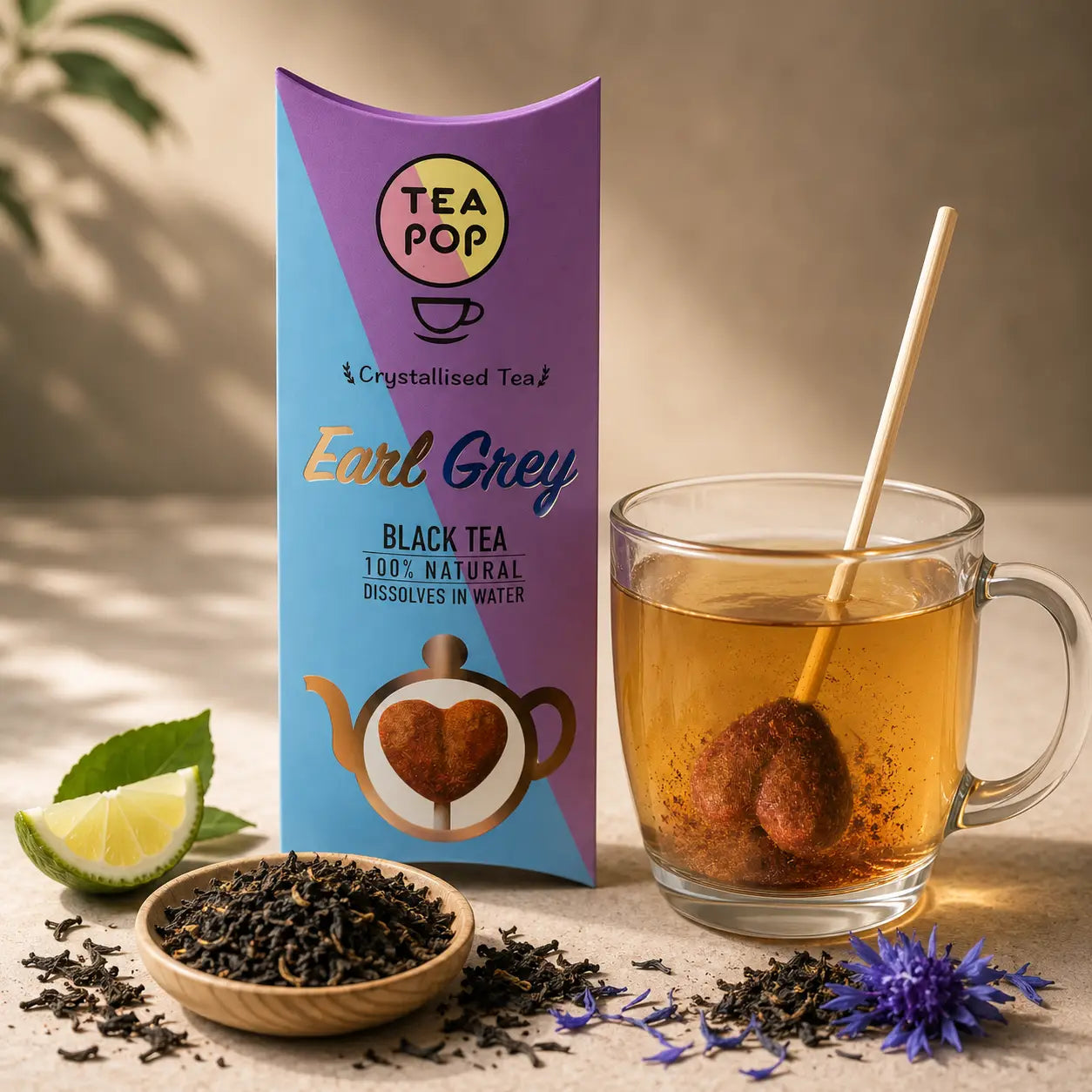Tea-pop Earl Grey