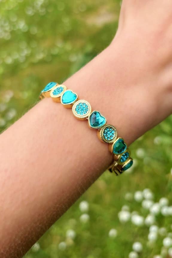 Bracelet strassé coloré 324CP20