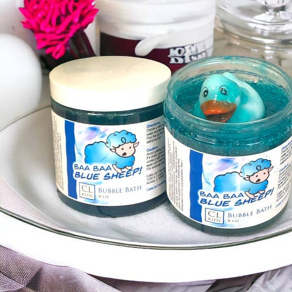 Slime pour bain moussant - Myrtille