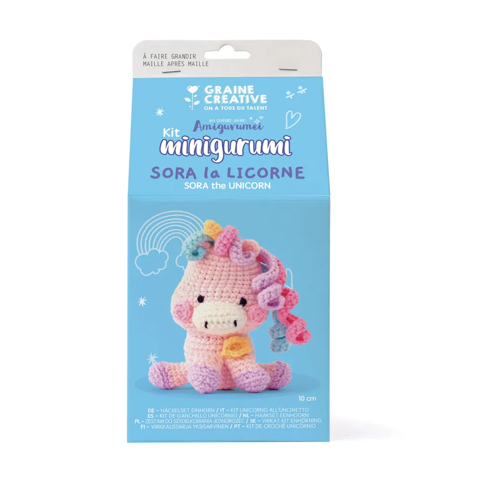 Kit Minigurumi Sora la licorne