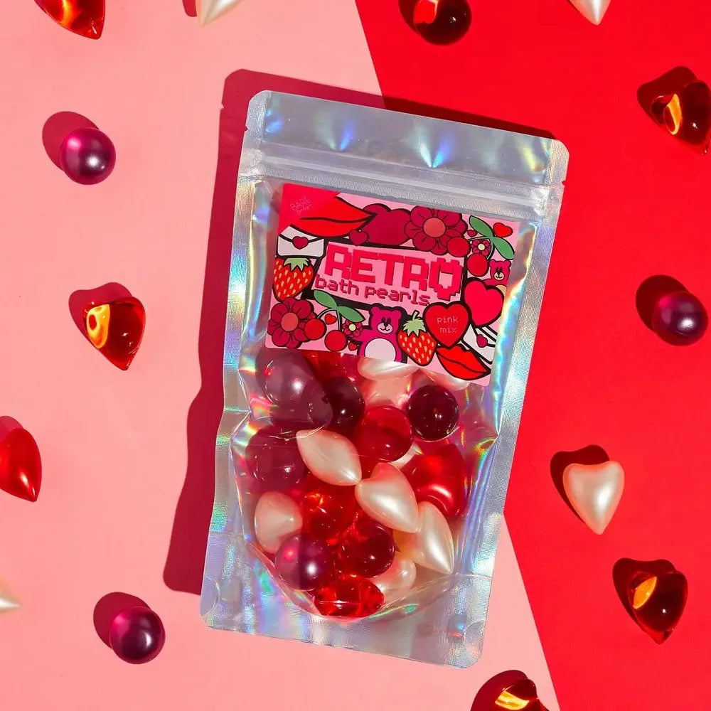 Perles de bain pink mix
