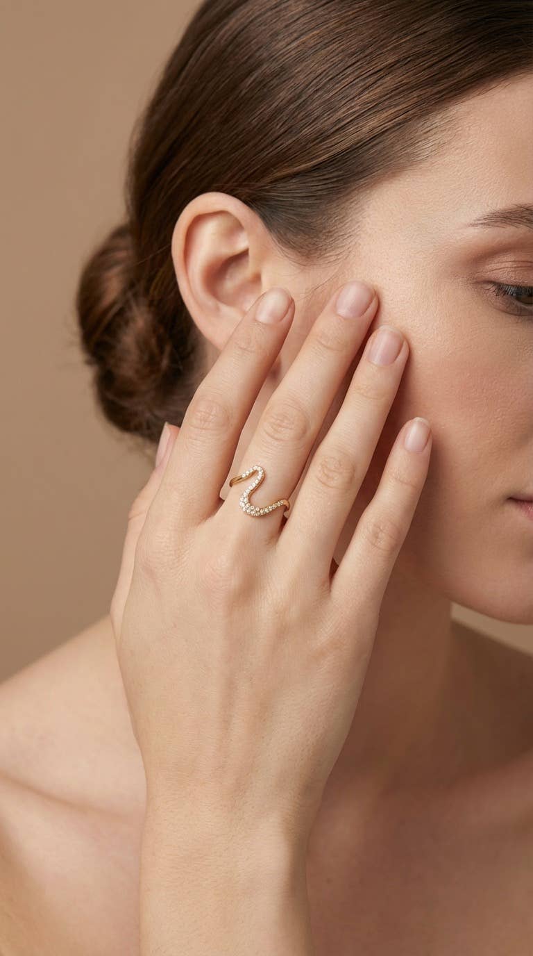 Bague en acier inoxydable 424RX331