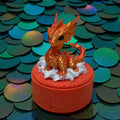 Bombe de bain "Dragon de feu imprimé en 3D"