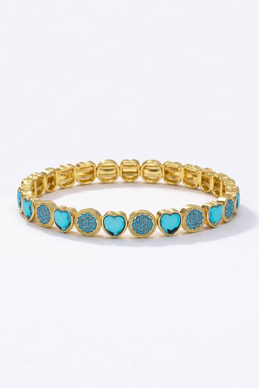 Bracelet strassé coloré 324CP20
