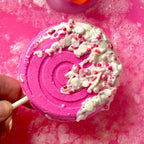 Bombe de bain lollipop - rose