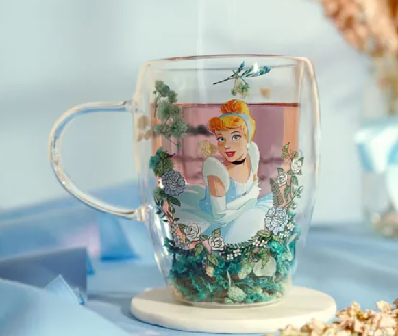 Tasse florale princesse