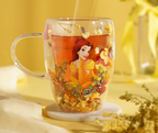 Tasse florale princesse