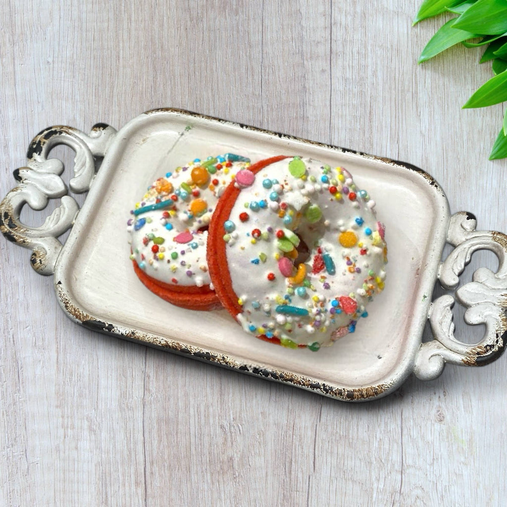 Bombe de bain Donut - Orange rouge