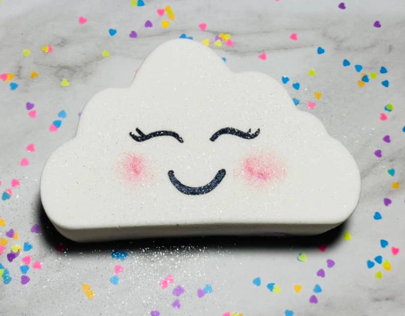 Bombe de bain Nuage arc-en-ciel