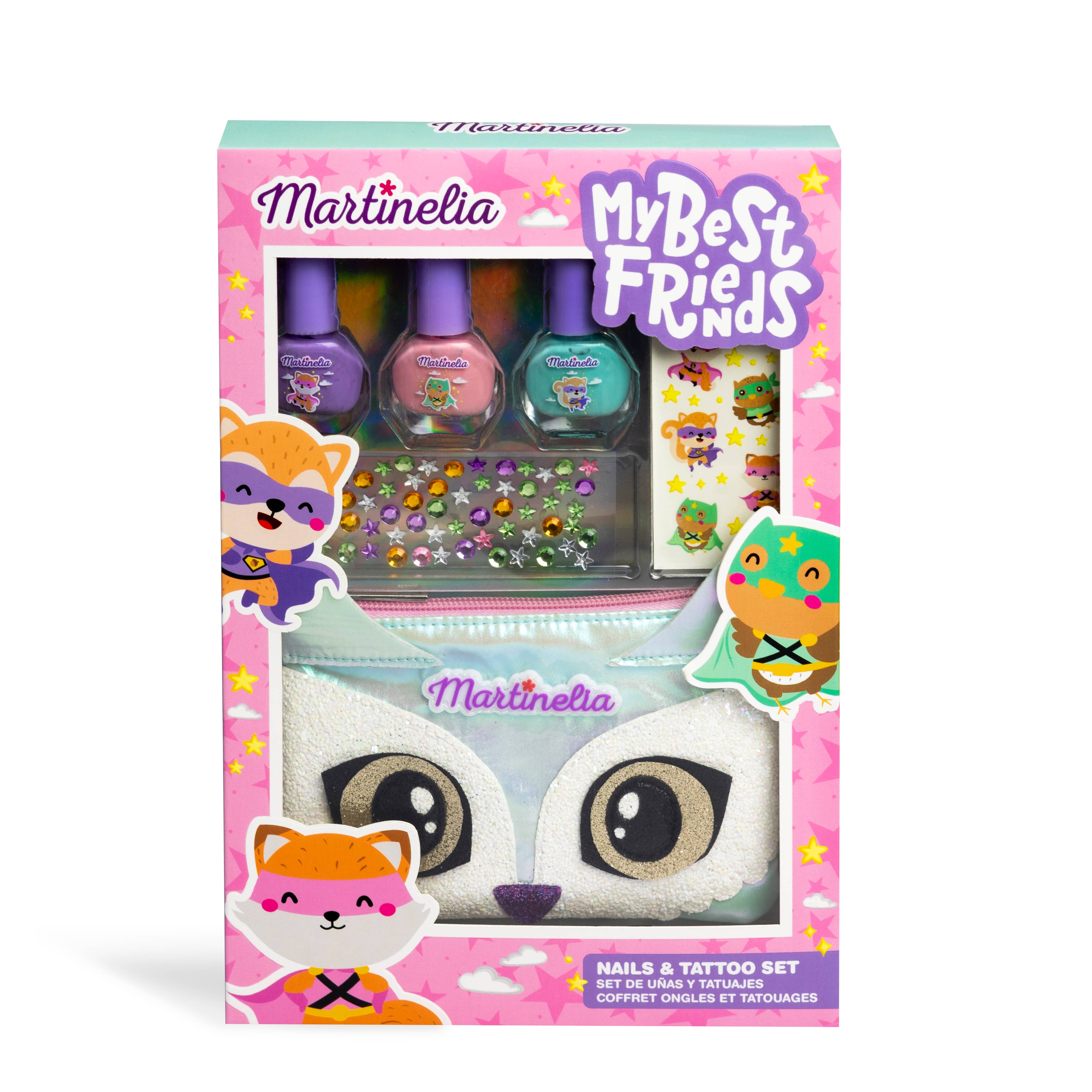MARTINELIA MBF ENSEMBLE ONGLES & TATOUAGE (ASSORTI)
