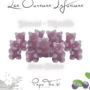 Oursons infusions Yaourt myrtille