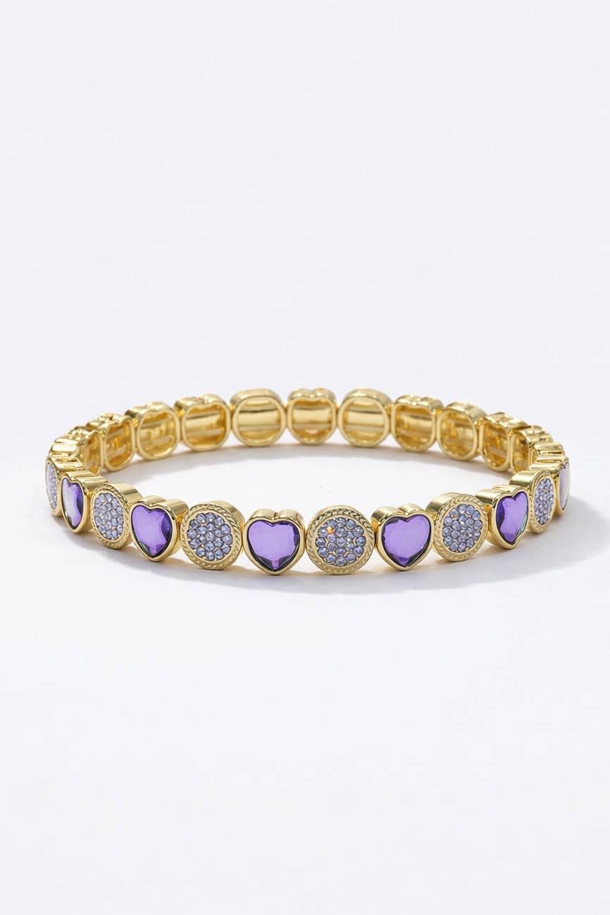 Bracelet strassé coloré 324CP20