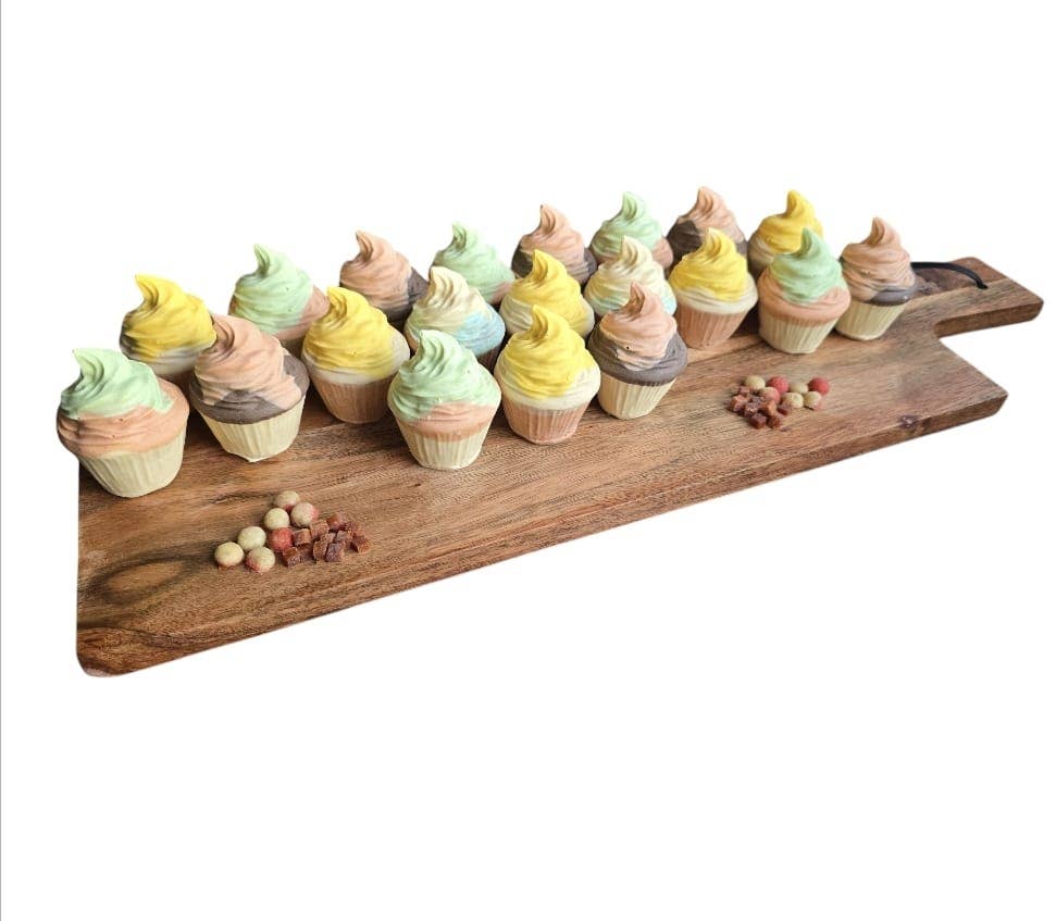 Mini cupcake fourré avec boîte