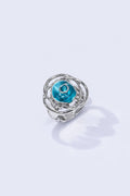 Bague fleurs coloré 424CP21