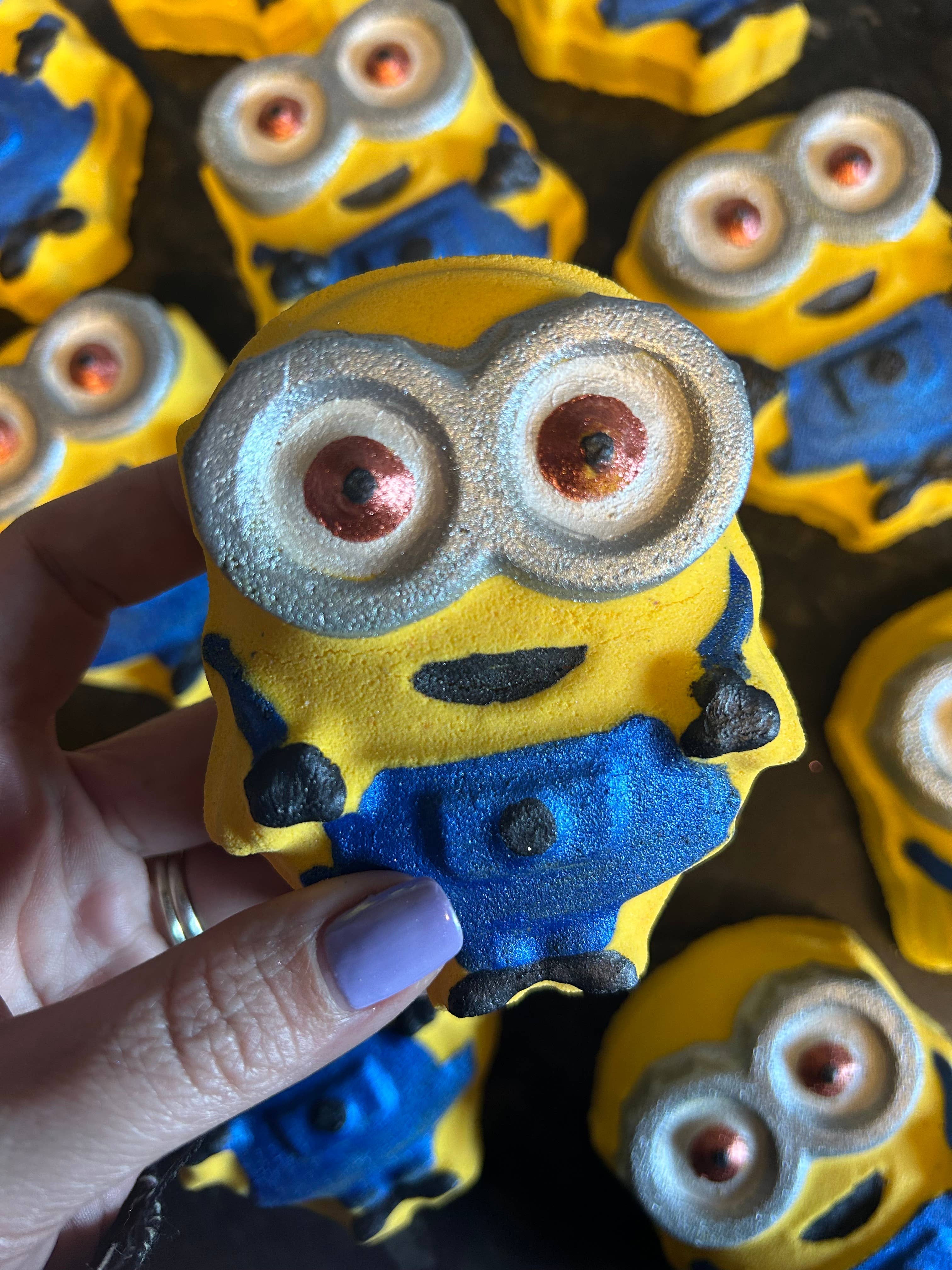 Bombe de bain Minion