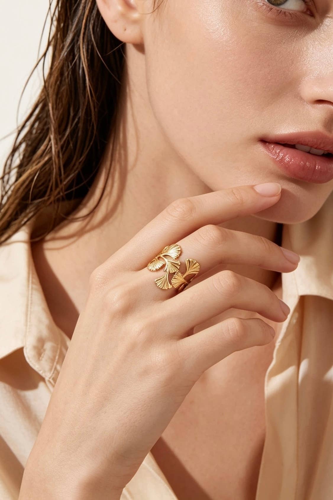 Bague en acier inoxydable 424RX357