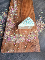 BlueberryCheesecake garni en boîte gâteau