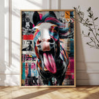 Art mural Pop Art - Cheval Mustang