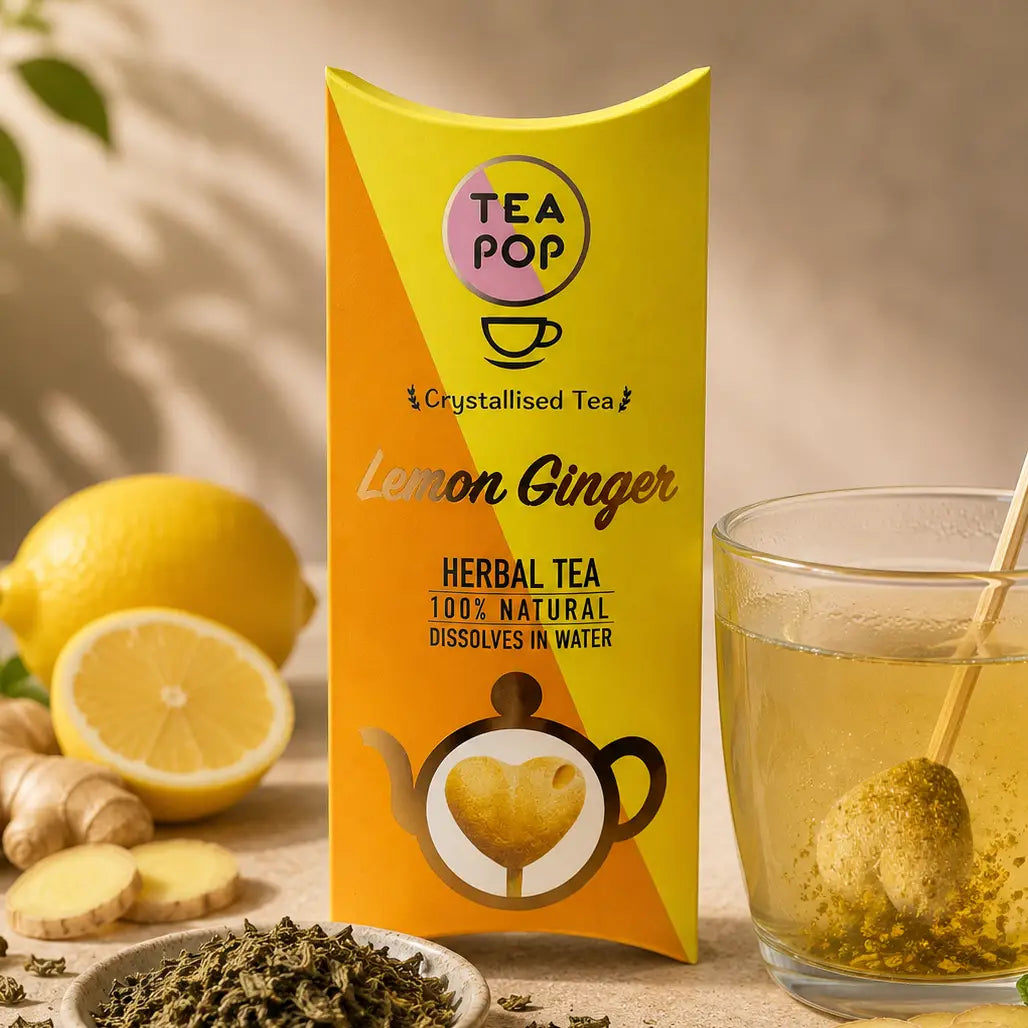 Tea-pop citron & gingembre