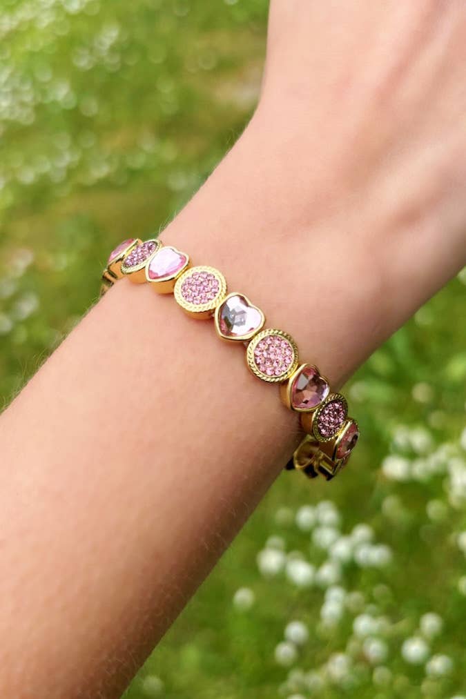 Bracelet strassé coloré 324CP20